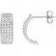 BOUCLES D'OREILLES ARGENT