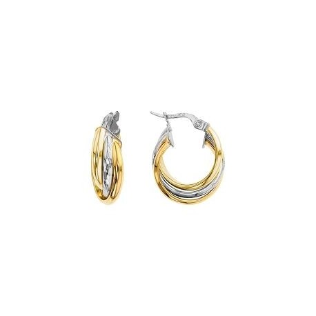 BOUCLES D'OREILLES OR 375/1000