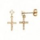 BOUCLES D'OREILLES OR 375/1000