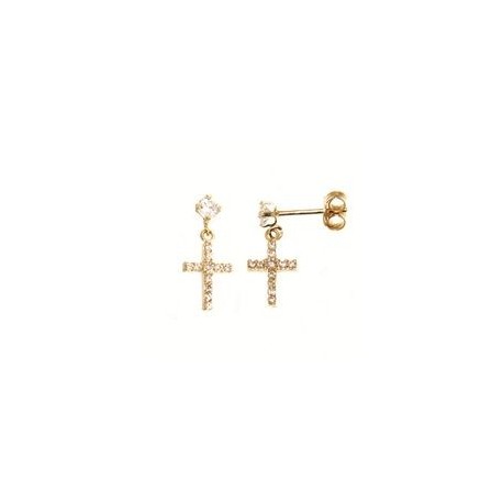 BOUCLES D'OREILLES OR 375/1000