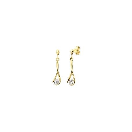 BOUCLES D'OREILLES OR 375/1000