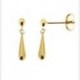 BOUCLES D'OREILLES OR 375/1000