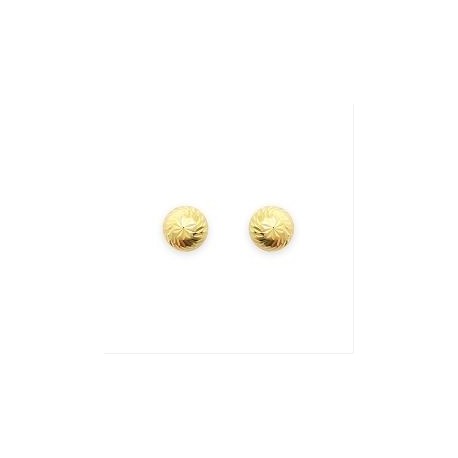 BOUCLES D'OREILLES OR 375/1000