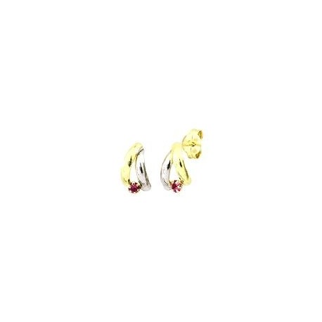 BOUCLES D'OREILLES OR 375/1000