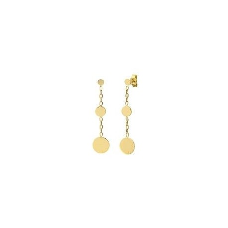 BOUCLES D'OREILLES OR 375/1000