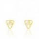 BOUCLES D'OREILLES OR 375/1000