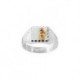 BAGUE ARGENT