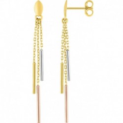 BOUCLES D'OREILLES OR 375/1000