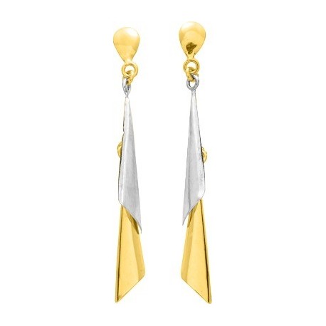 BOUCLES D'OREILLES OR 375/1000