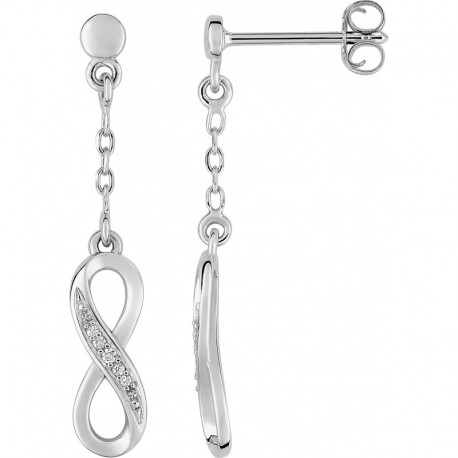 BOUCLES D'OREILLES ARGENT