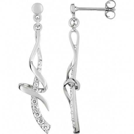 BOUCLES D'OREILLES ARGENT