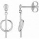 BOUCLES D'OREILLES ARGENT