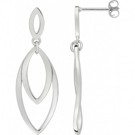 BOUCLES D'OREILLES ARGENT