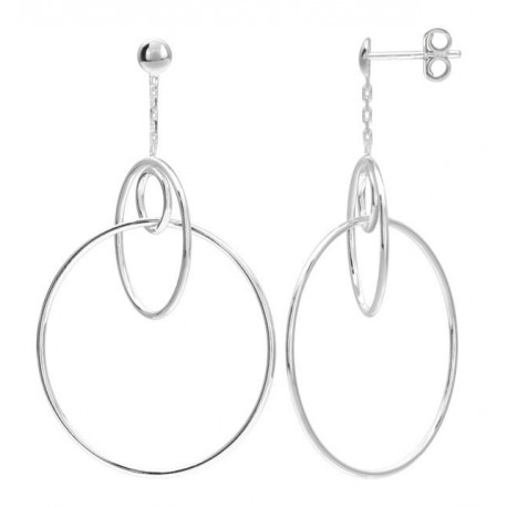 BOUCLES D'OREILLES ARGENT