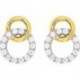 BOUCLES D'OREILLES OR 375/1000