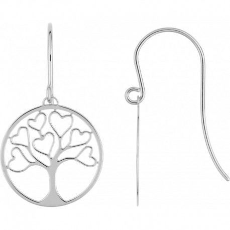 BOUCLES D'OREILLES ARGENT