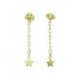 BOUCLES D'OREILLES OR 375/1000