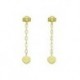 BOUCLES D'OREILLES OR 375/1000