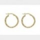 BOUCLES D'OREILLES OR 375/1000