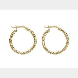 BOUCLES D'OREILLES OR 375/1000