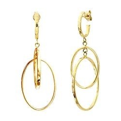 BOUCLES D'OREILLES OR 375/1000