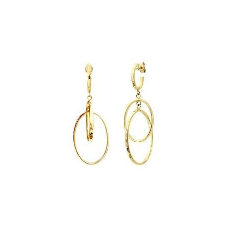 BOUCLES D'OREILLES OR 375/1000