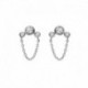 BOUCLES D'OREILLES ARGENT