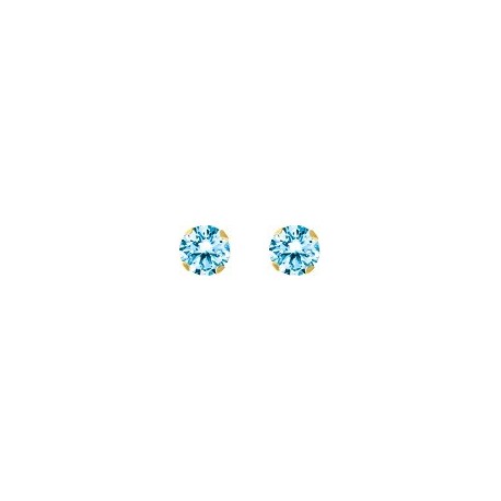 BOUCLES D'OREILLES PLAQUE OR