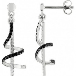 BOUCLES D'OREILLES ARGENT