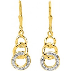 BOUCLES D'OREILLES OR 750/1000