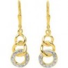 BOUCLES D'OREILLES OR 750/1000