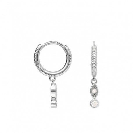 BOUCLES D'OREILLES ARGENT