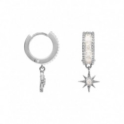 BOUCLES D'OREILLES ARGENT