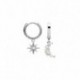 BOUCLES D'OREILLES ARGENT