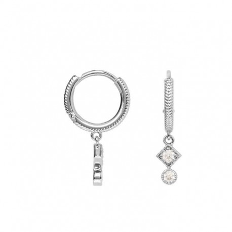 BOUCLES D'OREILLES ARGENT