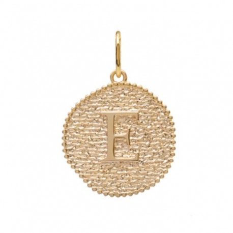 PENDENTIF PLAQUE OR