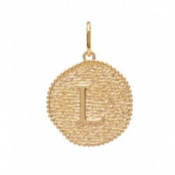 PENDENTIF PLAQUE OR